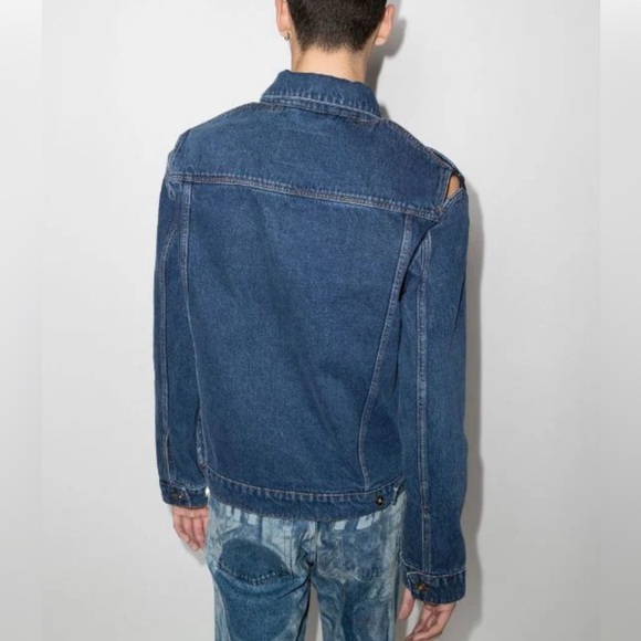 Y/Project cut-out detail denim jacket 46 - Picture 4 of 12